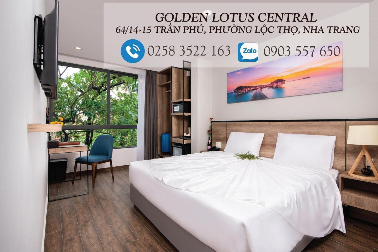 Golden Lotus Central Hotel Nha Trang Esterno foto